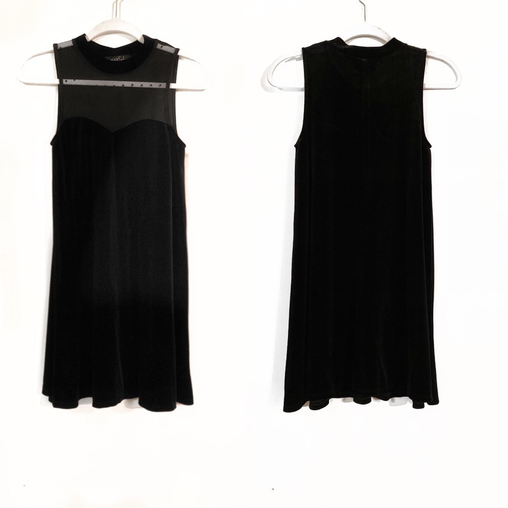Black Velvet Mini dress